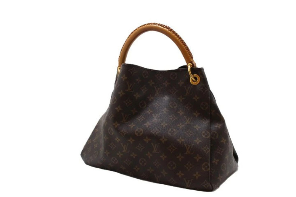 Louis Vuitton Bag Canvas Artsy T Monogram Handbag Brown